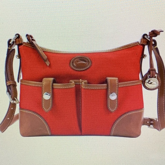 Dooney & Bourke Handbags - NWOT Dooney & Bourke (RED) Weather Leather Purse